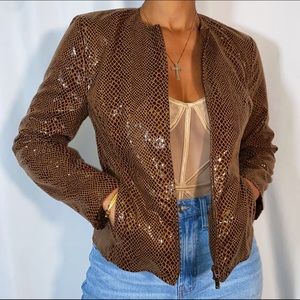 Vintage Coordinate Steilmann  Python Jacket